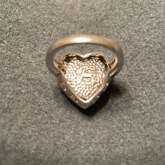 Alan K Murano Italian glass Sterling Silver Ring - Picture 3 of 5